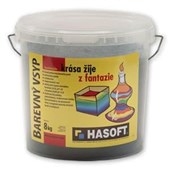 HASOFT Barevný vsyp 8kg černý